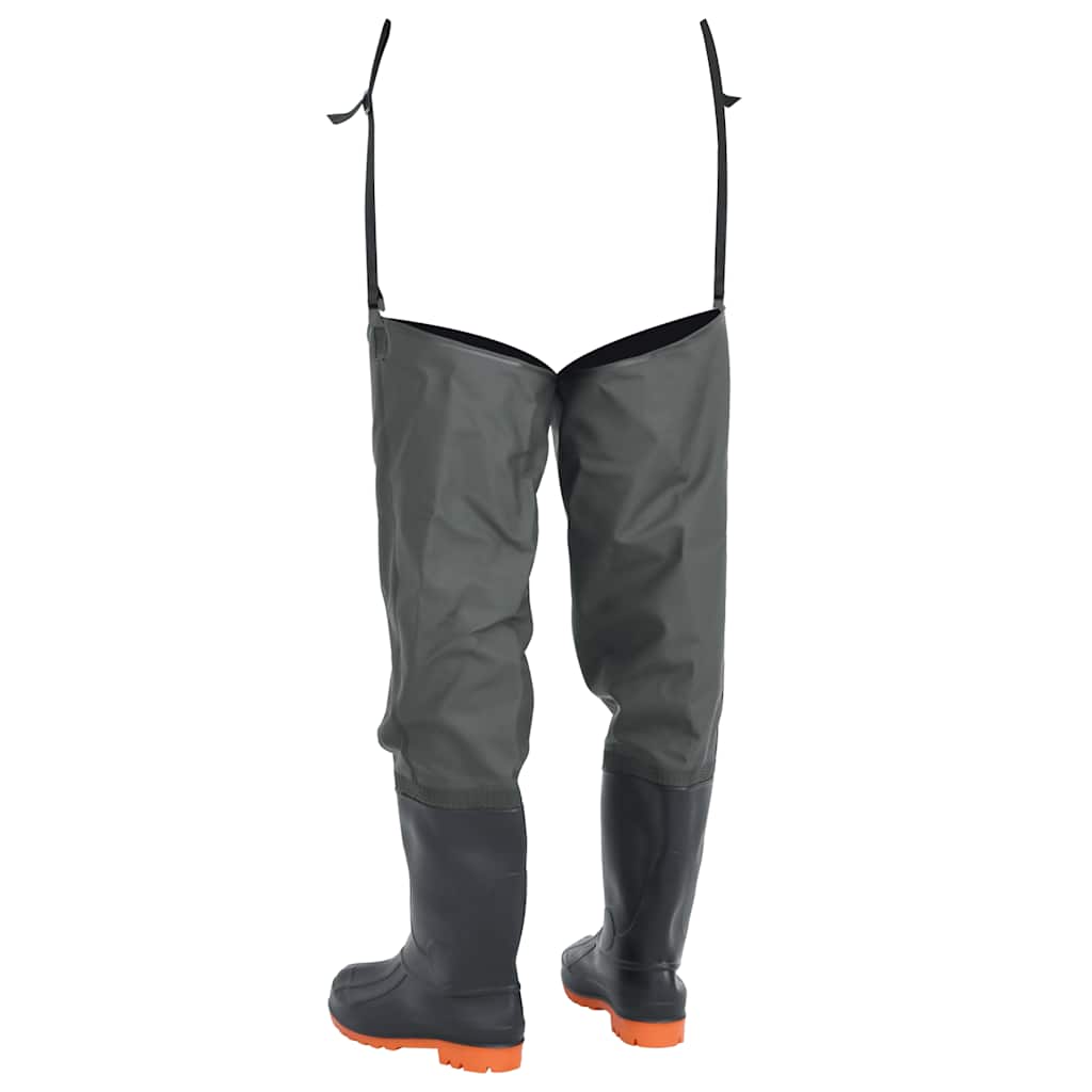 hip waders str. 46 mørkegrøn