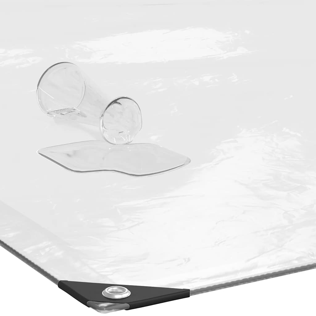 klar presenning med øjer 5x6 m polyethylen