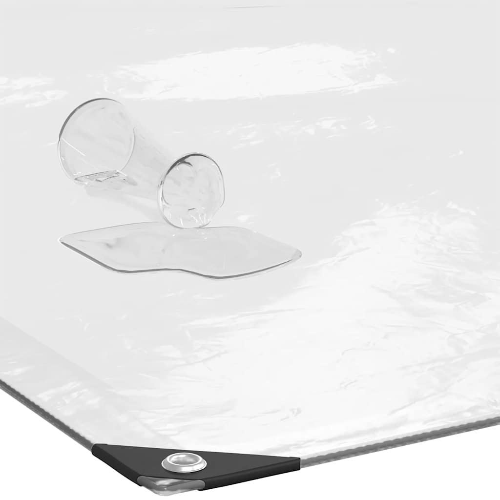 klar presenning med øjer 8x10 m polyethylen