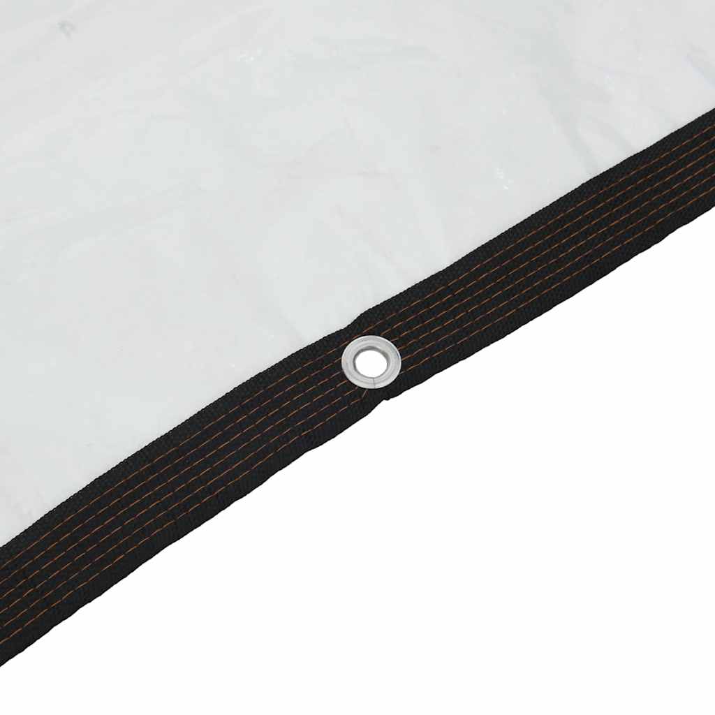 klar presenning med øjer 4x5 m polyethylen