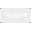 klar presenning med øjer 1x2 m PVC