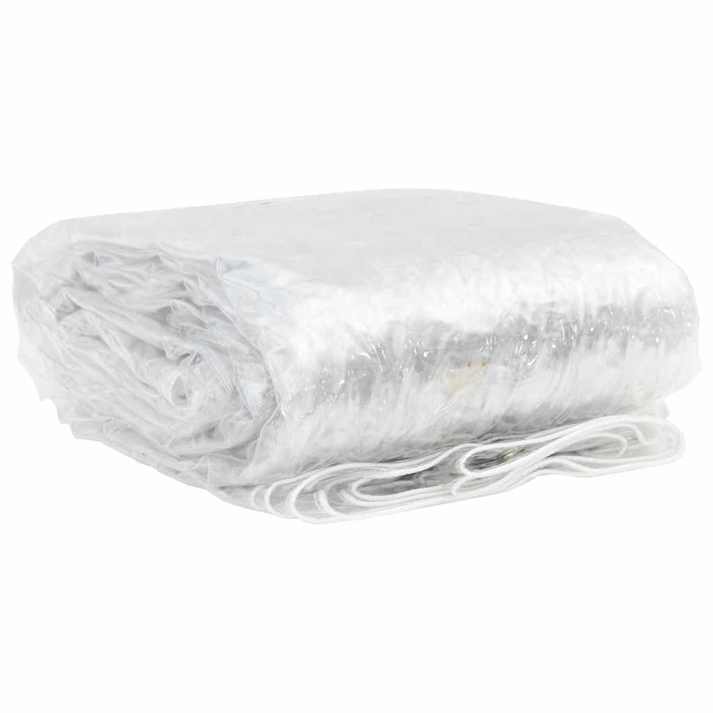 klar presenning med øjer 1x5 m PVC