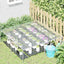 klar presenning med øjer 2x2 m PVC