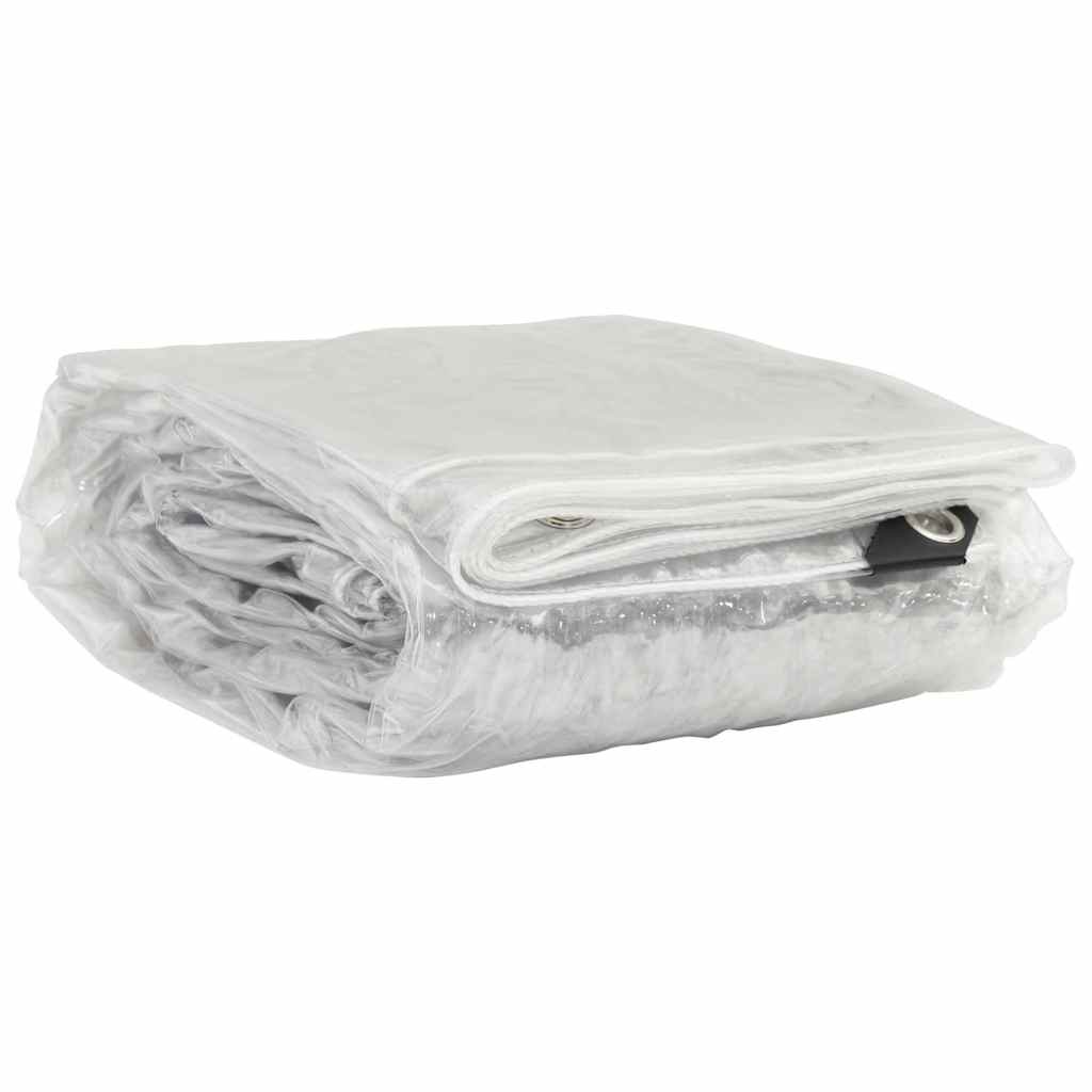 klar presenning med øjer 2x6 m PVC