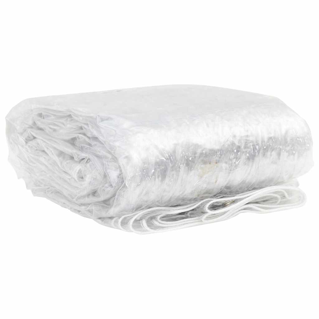 klar presenning med øjer 5x12 m PVC