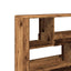 bogreol/rumdeler 100x33x94,5 cm gammelt trælook