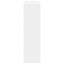 bogreol/rumdeler 100x33x115 cm hvid