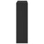 bogreol/rumdeler 100x33x115 cm sort
