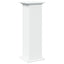 piedestal med opbevaring 31x30x90 cm konstrueret træ hvid
