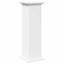 piedestal med opbevaring 31x30x90 cm konstrueret træ hvid