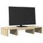 skærmholder 60x24x10,5 cm konstrueret træ sonoma-eg