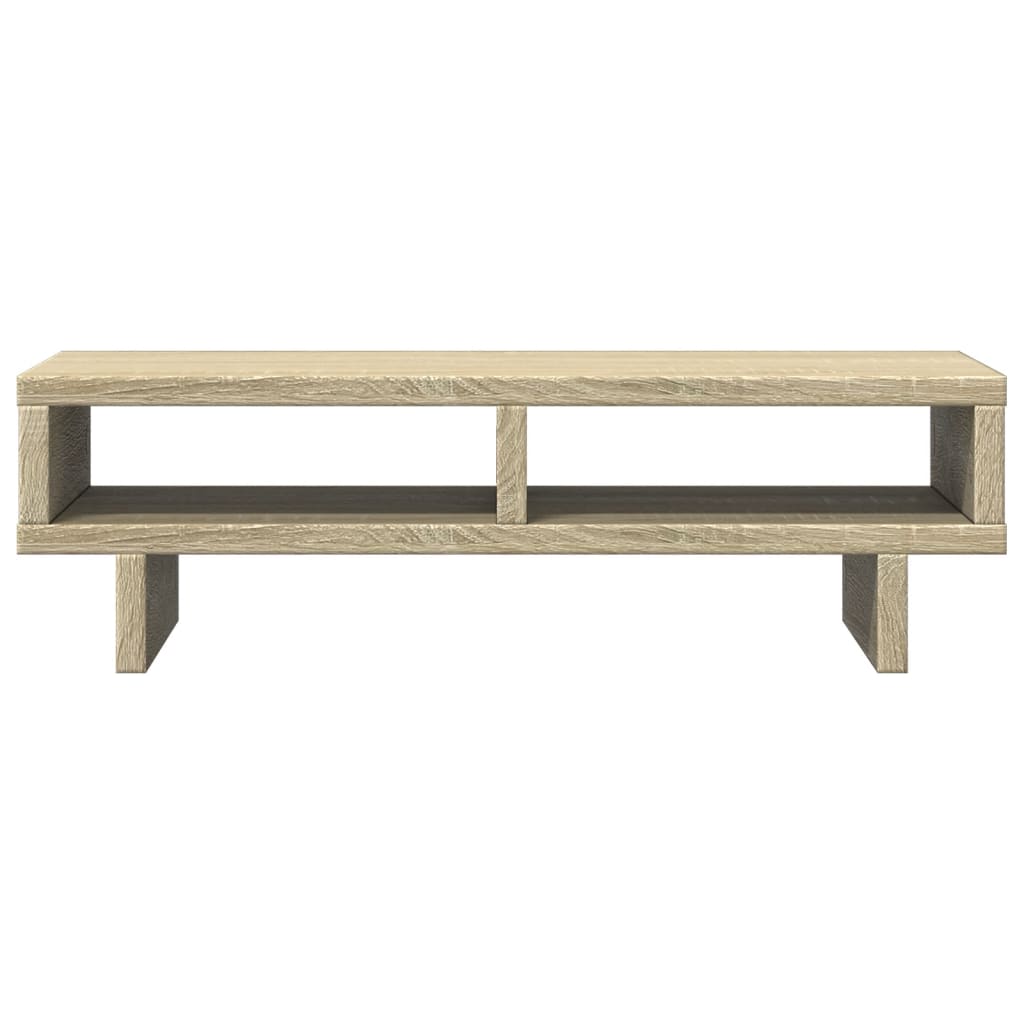 skærmholder 50x27x15 cm konstrueret træ sonoma-eg
