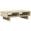 skærmholder 50x27x15 cm konstrueret træ sonoma-eg