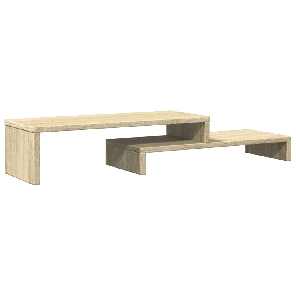 skærmholder 54x22x15 cm konstrueret træ sonoma-eg