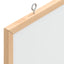 magnetisk whiteboardtavle med ramme af massivt fyrretræ 40x30cm