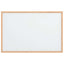 magnetisk whiteboardtavle med ramme i massivt fyrretræ 60x40 cm