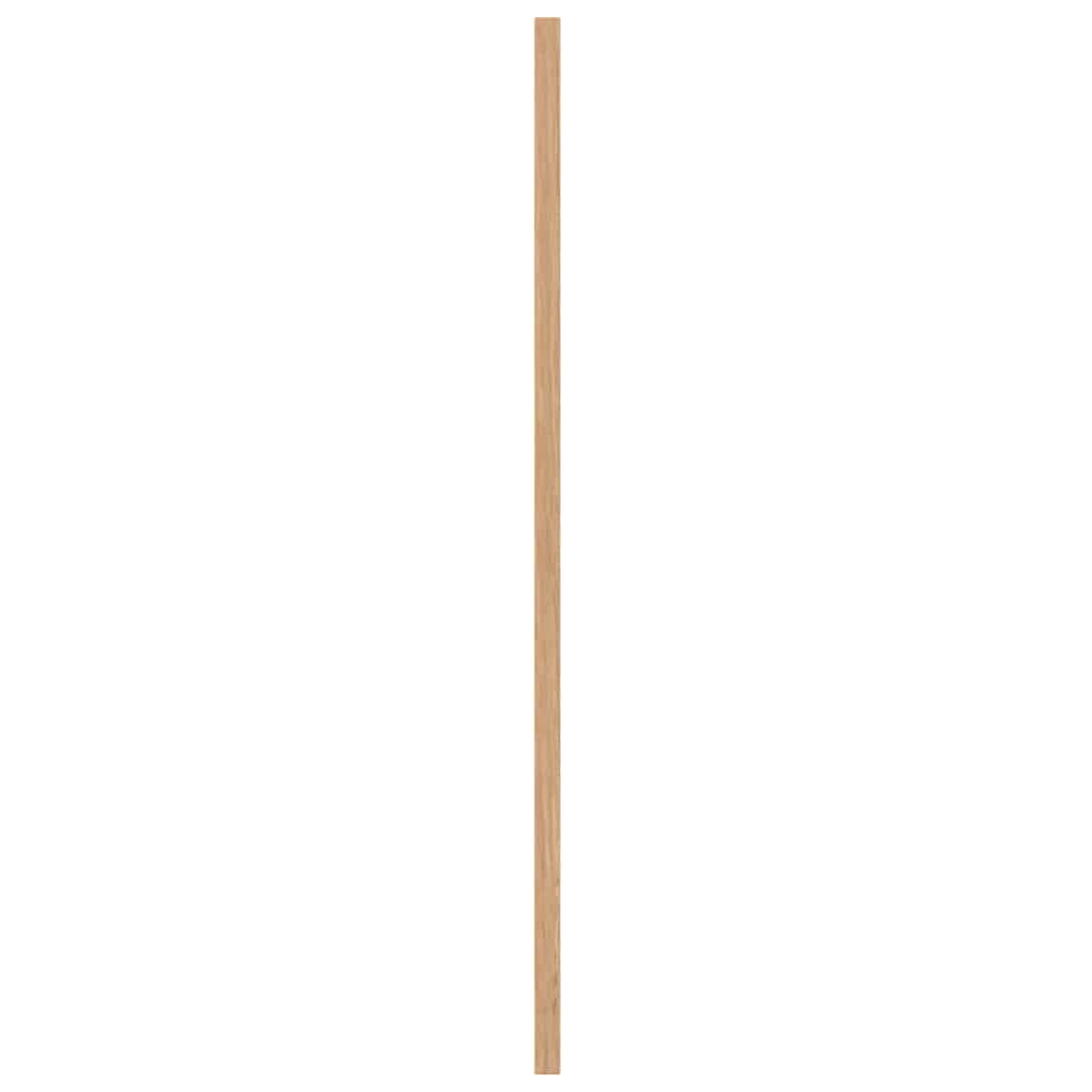 tavle med ramme af massivt fyrretræ sort 60x55 cm