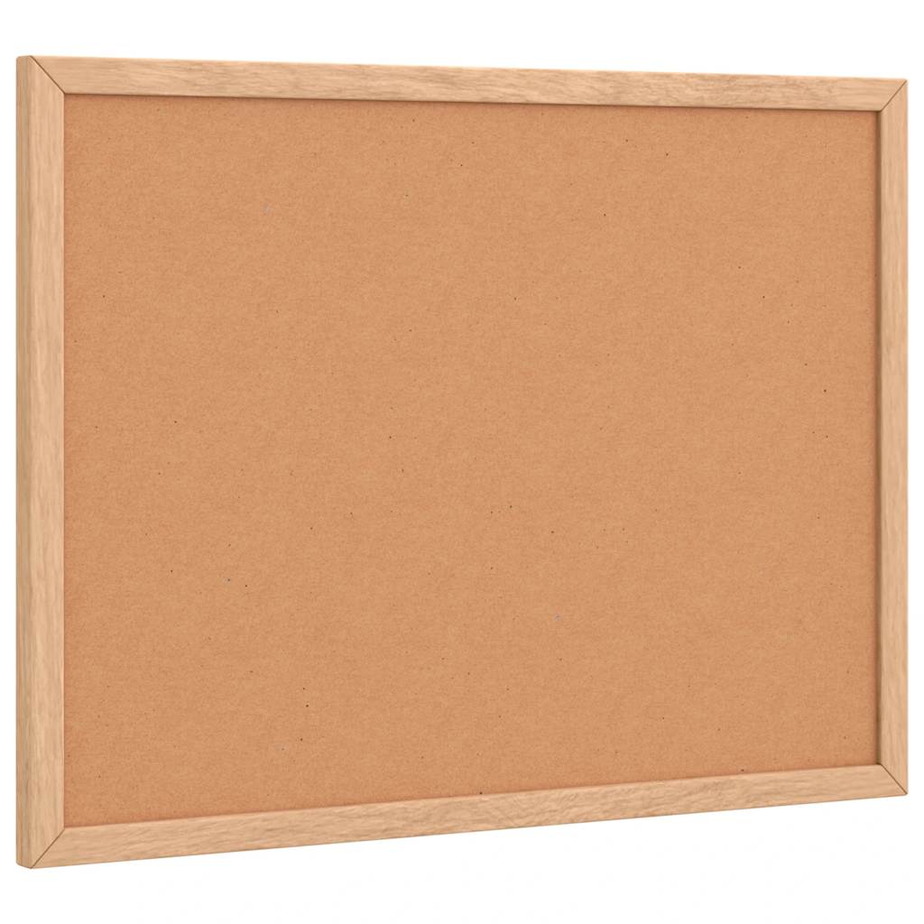 korktavle med ramme af massivt fyrretræ 40x30 cm