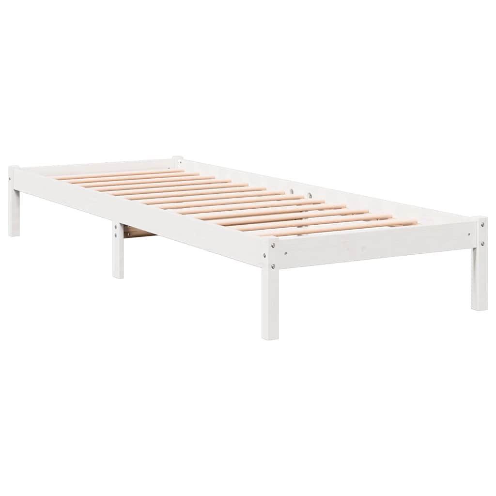 ekstra lang sengeramme uden madras 90x210 cm massivt fyrretræ
