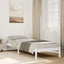 ekstra lang sengeramme uden madras 80x220 cm massivt fyrretræ
