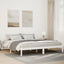 ekstra lang sengeramme uden madras 180x220 cm massivt fyrretræ
