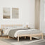 ekstra lang sengeramme uden madras 140x220 cm massivt fyrretræ