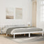 ekstra lang sengeramme uden madras 180x220 cm massivt fyrretræ