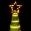 LED-juletræ 475 LED'er 247 cm varmt hvidt lys