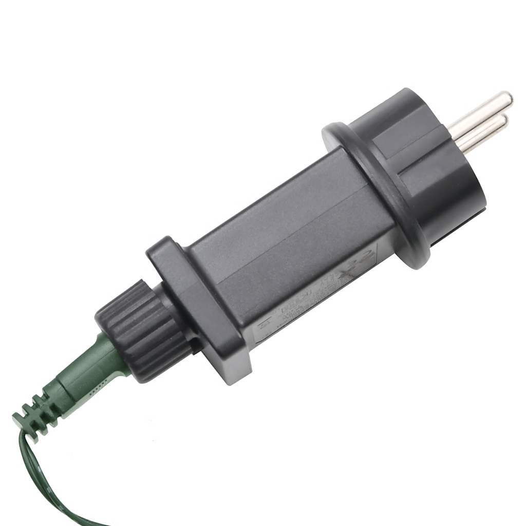 LED-juletræ 475 LED'er 247 cm koldt hvidt lys