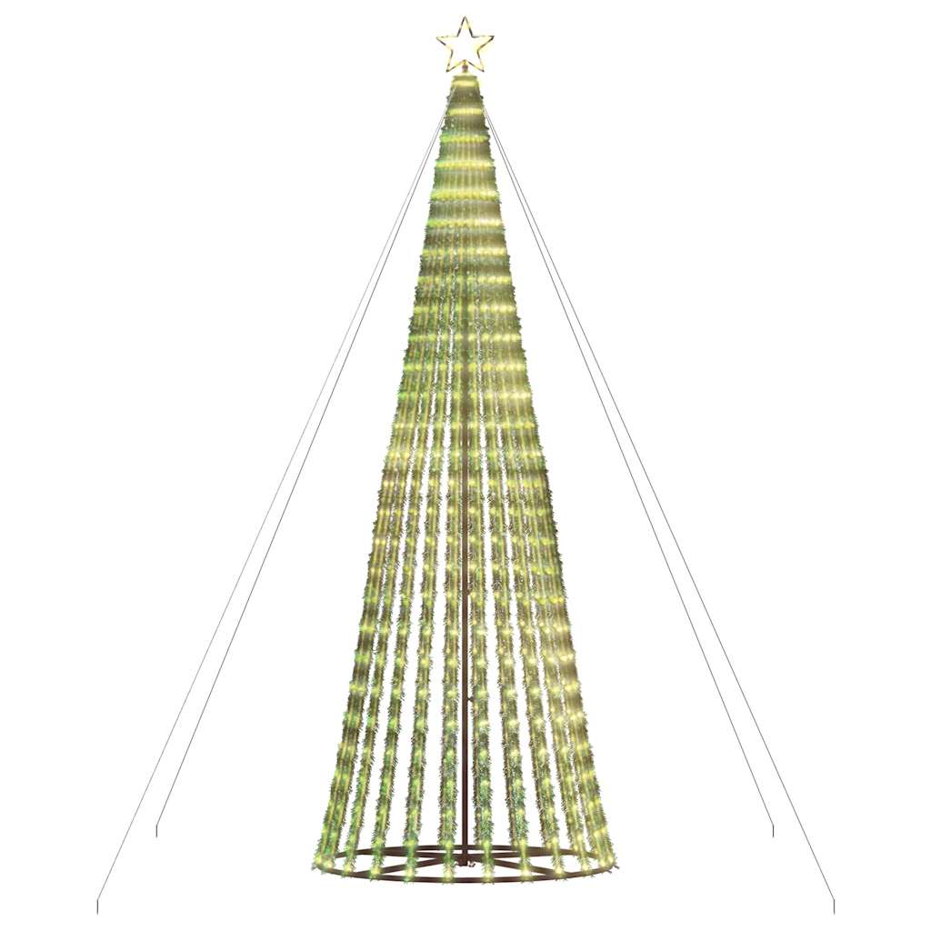 LED-juletræ 1028 LED'er 403 cm varmt hvidt lys