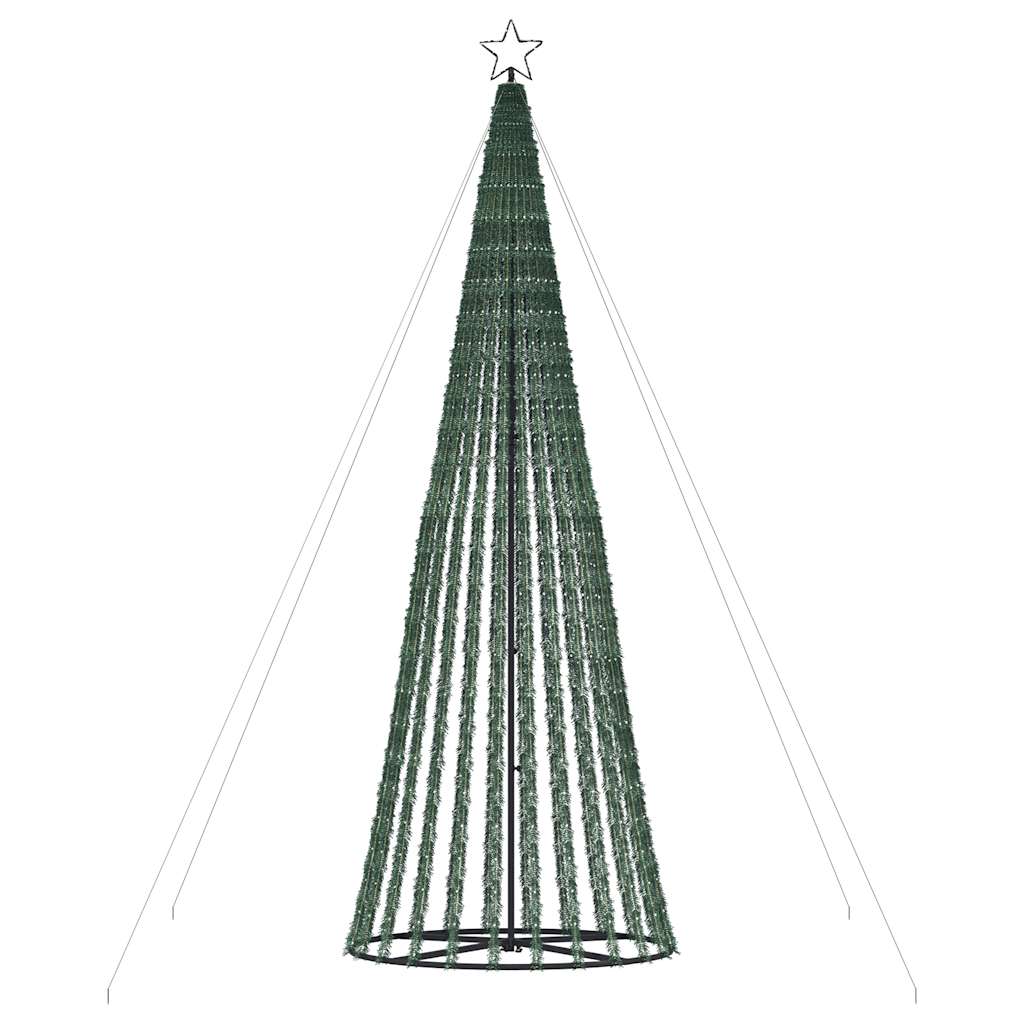 LED-juletræ 1028 LED'er 403 cm varmt hvidt lys