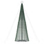 LED-juletræ 1028 LED'er 403 cm koldt hvidt lys