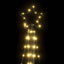 LED-juletræ 363 LED'er 182 cm varmt hvidt lys