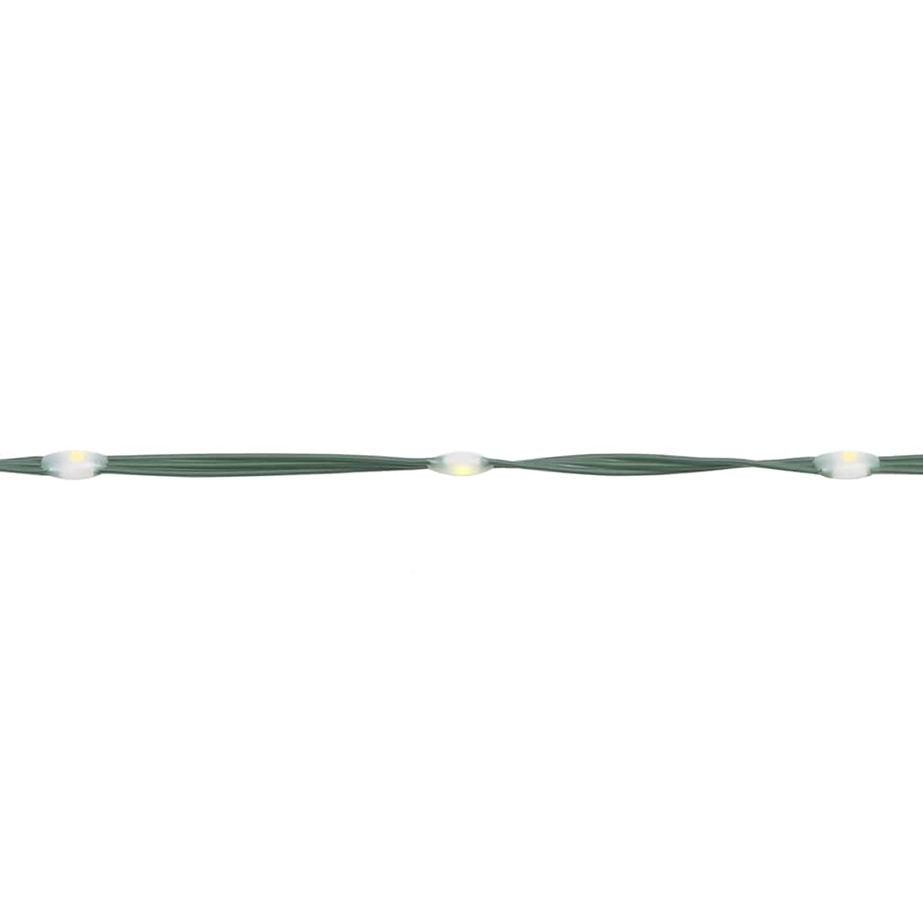 LED-juletræ 525 LED'er 302 cm varmt hvidt lys