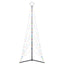 LED-juletræ 525 LED'er 302 cm farverigt lys