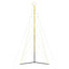 LED-juletræ 615 LED'er 404,5 cm varmt hvidt lys