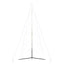 LED-juletræ 615 LED'er 404,5 cm koldt hvidt lys