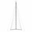 LED-juletræ 861 LED'er 478 cm koldt hvidt lys