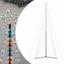 LED-juletræ 861 LED'er 478 cm farverigt lys