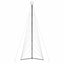 LED-juletræ 861 LED'er 478 cm farverigt lys