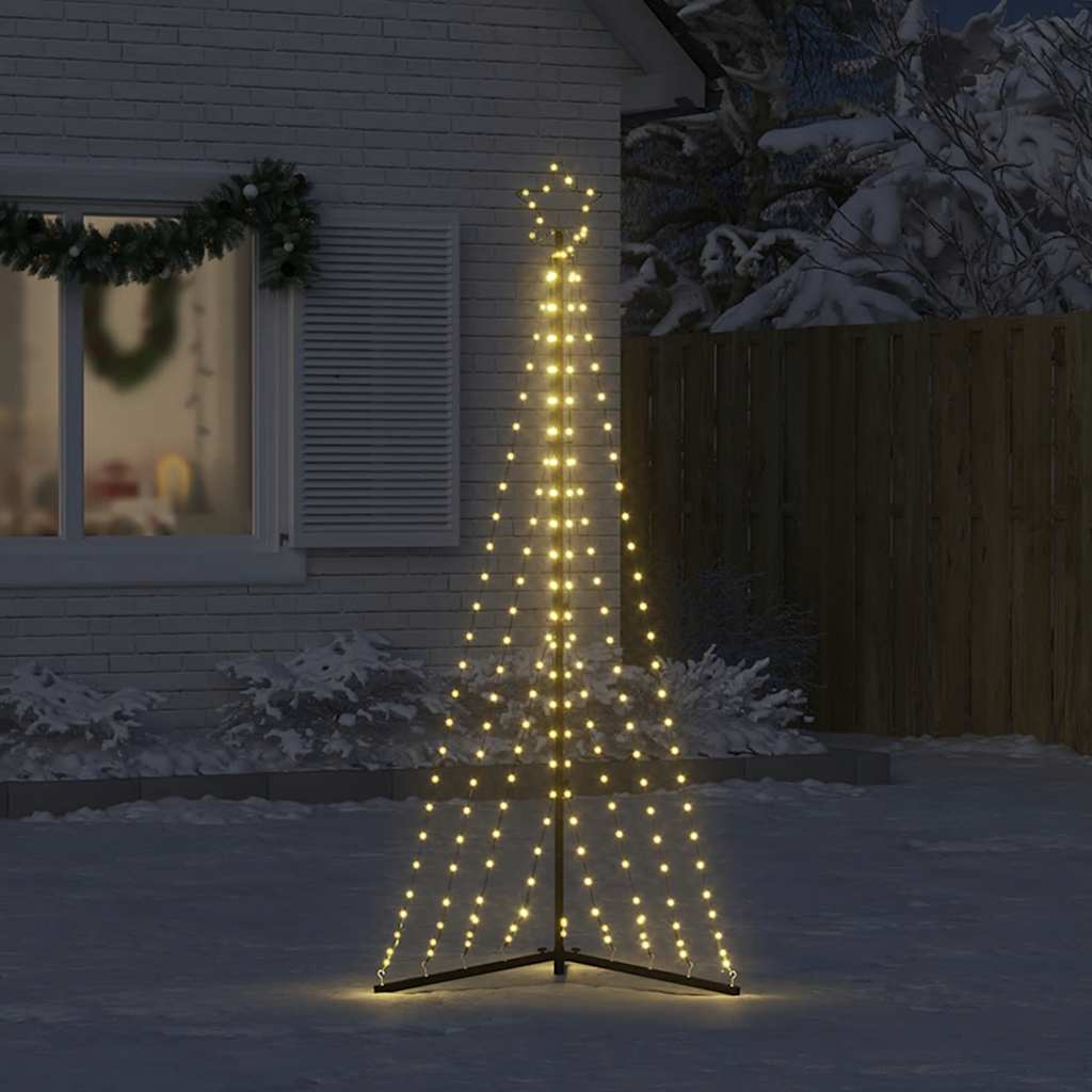 LED-juletræ 339 LED'er 187 cm varmt hvidt lys