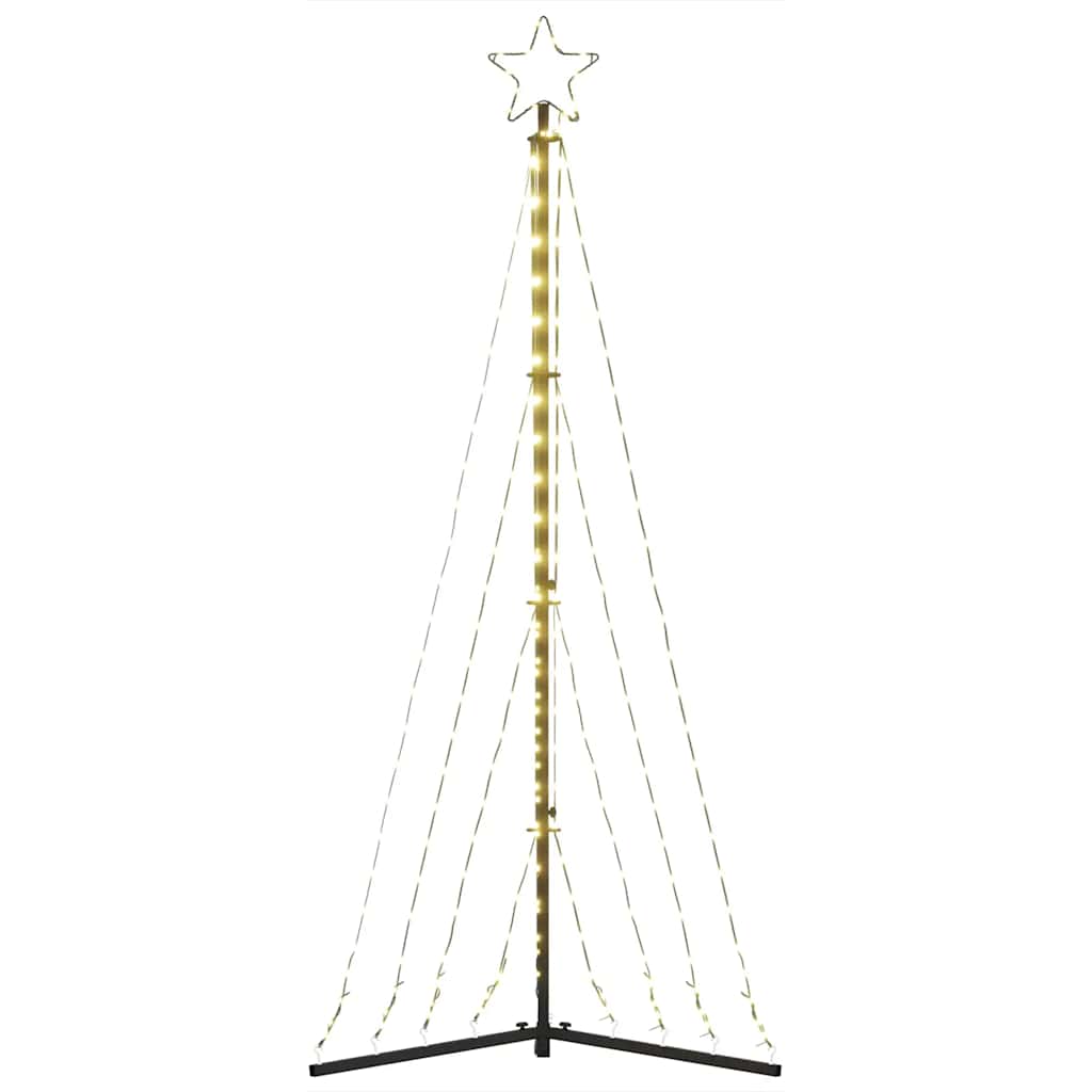 LED-juletræ 339 LED'er 187 cm varmt hvidt lys