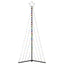 LED-juletræ 339 LED'er 187 cm farverigt lys
