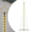 LED-juletræ 495 LED'er 300,5 cm varmt hvidt lys
