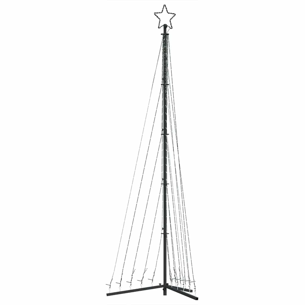 LED-juletræ 495 LED'er 300,5 cm blåt lys