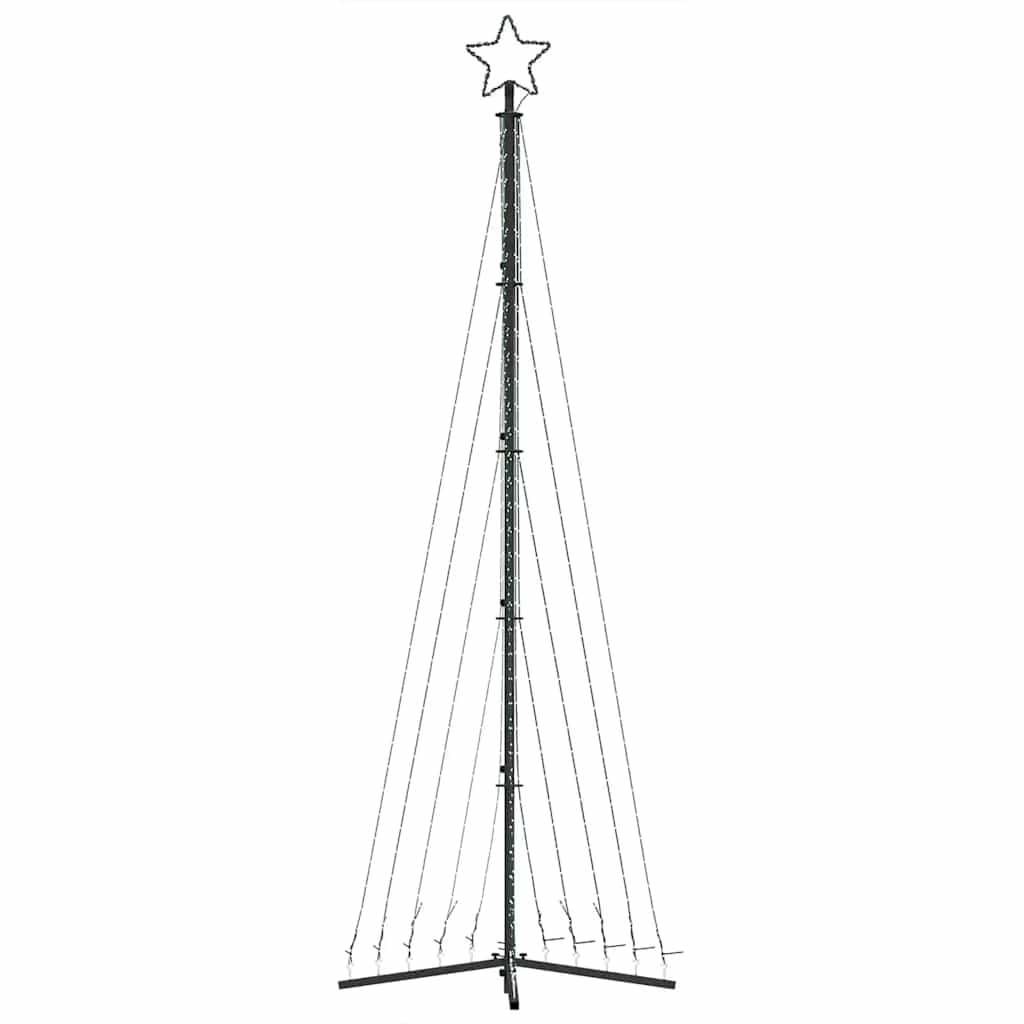 LED-juletræ 495 LED'er 300,5 cm blåt lys