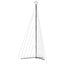 LED-juletræ 570 LED'er 399 cm varmt hvidt lys