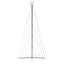 LED-juletræ 570 LED'er 399 cm koldt hvidt lys