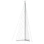 LED-juletræ 789 LED'er 476 cm farverigt lys