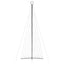 LED-juletræ 789 LED'er 476 cm farverigt lys